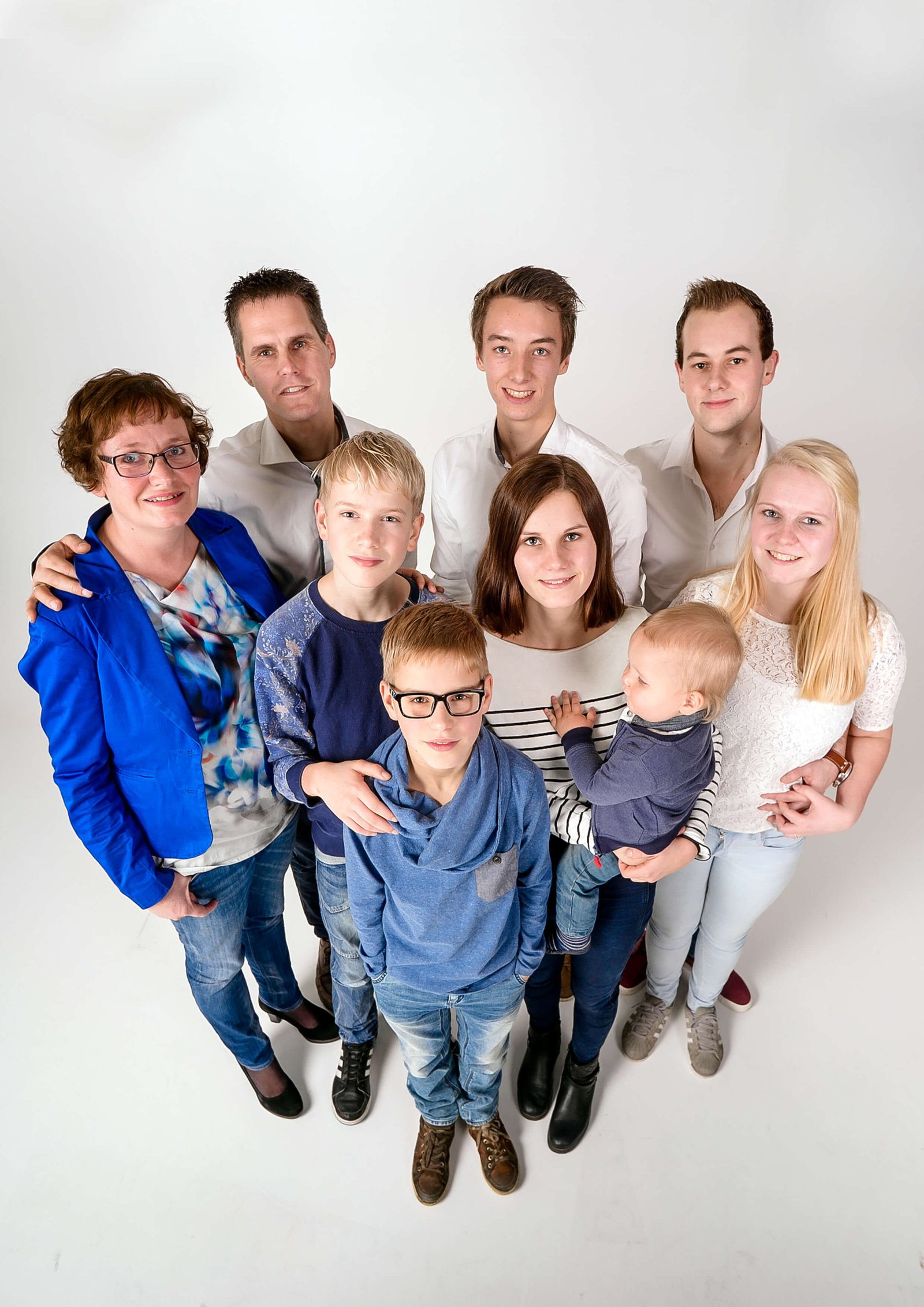 Gezinsportretten voor de familie